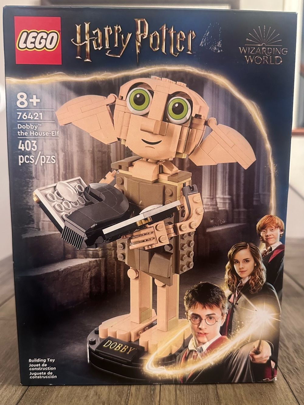 LEGO Harry Potter Dobby the House-Elf Buildable Figure-New in unsealed box